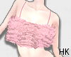 HK`Fur Top Pink