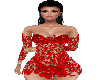 RED FLOWERS DREES