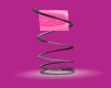 pink swirl lamp