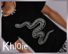 K snake blk tshirt M