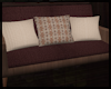 Brown/Cream Sofa Chair ~