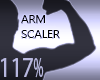 Arm Width 117%