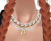 Golden Diamond Necklace