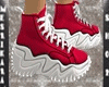 Waft Red Sneakers