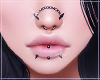 -S- Piercing Set Black