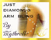 JUST DIAMONDS ARM BLING