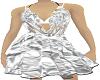 cowl dress silver