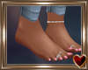 Bare Feet Pink Nails