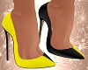 Black-Yellow Shoes