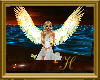 Gold wings transparent