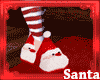 Santa Jams Slippers Red