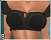 Black Ruffle Top