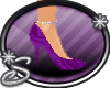 *S Violet Purple Heels
