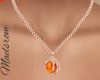 Gold Necklaces ( Orange)