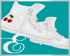 WHITE SNEAKERS CHERRY 3