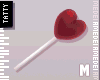` heart lollipop M