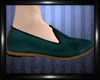 ! Loafers teal