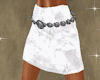 *b*White miniskirt