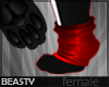 ✘Sock Paws | Red