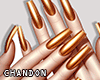CH❤Gold Nails