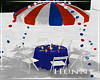 H. USA Party Table