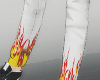 Ê White Jeans Fire
