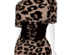 Leopard corset