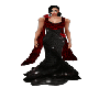 Vday black/red gown