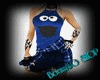 COOKIE MONSTER OUTFIT