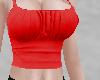 A~ Red Frill Croptop