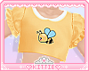 Kids Cropped Bee Top