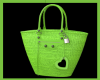 Le Cagole Basket Green