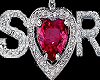 S and R Love Pendent