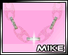"M" PINK Anchor Chain