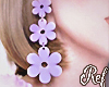 🤍  Flowers Earrings