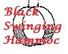 Black Swinging Hammoc