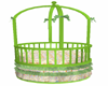 POOH ROUND CRIB