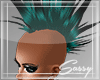 !S! PUNK MOHAWK - TEAL