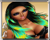 Carola Black Turquoise