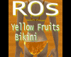 ROs Yellow Fruits Bikini
