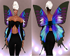 blue butterfly wings