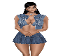 TOP AND SKIRT JEANS