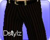 Pinstripped Suit Pants