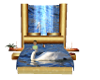 swan bed