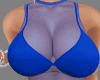 sw Blue Tulle Leather