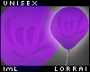 lmL ASL Balloon Purple