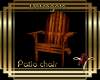 [DA]Wood Patio Chair 1