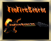 Fire Guitar FloFireStorm