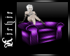 Purple Anim Cuddle Chair