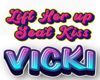 lift her up seat kiss